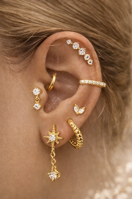 Solar Muse Earring Set